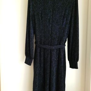 Jessica Howard Navy Blue Sequin Dress